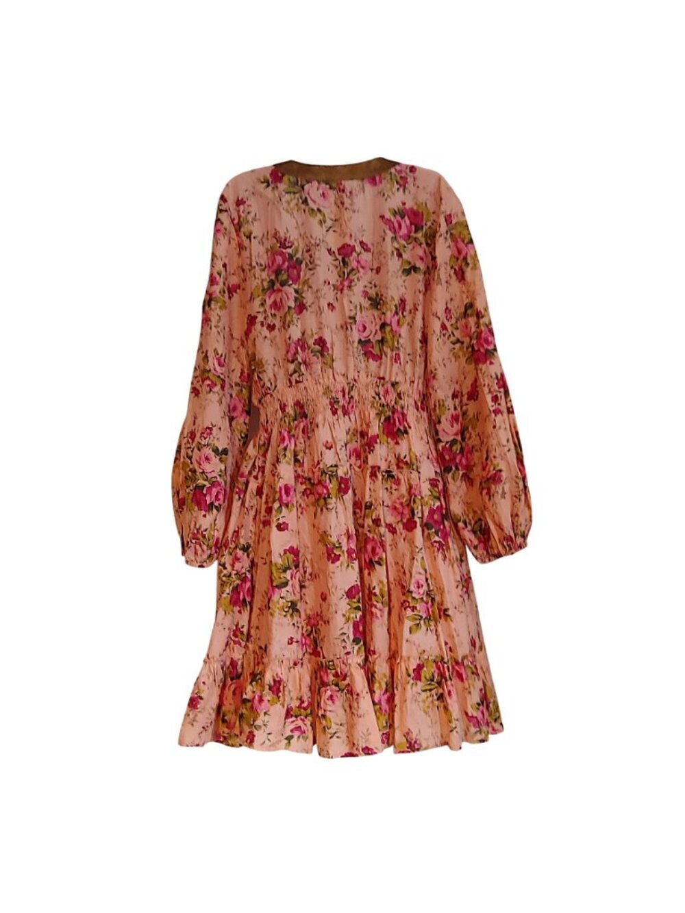 Aratta Silent Journey Garden Floral Boho Dress Romantic Cottagecore Festival XL - Picture 3 of 12